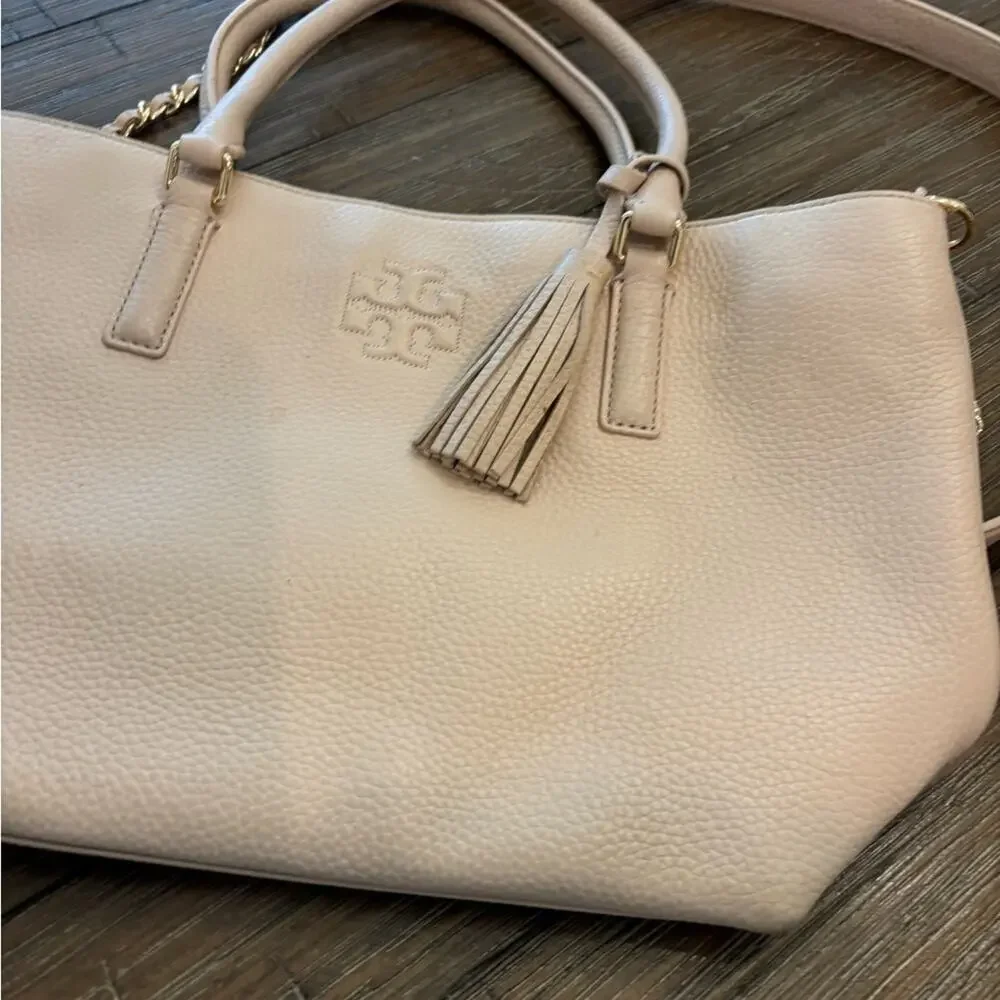 Tory Burch Blush Leather Thea Small Purse